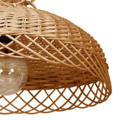 Lampa wisząca VIMINI NATURAL WOOD 1xE27 MLP7996