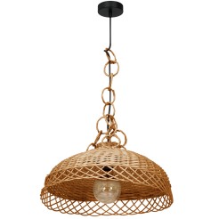 Lampa wisząca VIMINI NATURAL WOOD 1xE27 MLP7996