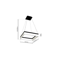 LAMPA WISZĄCA NERO 32W LED ML081