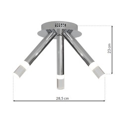 LAMPA SUFITOWA ICE 15W LED ML179