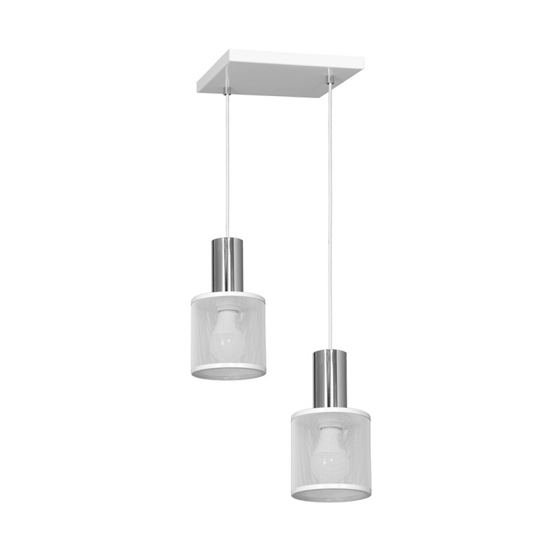 Lampa Wisząca ARES WHITE 2xE27 MLP3721