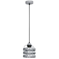 Lampa wisząca LARS GREY 1xE27 MLP784