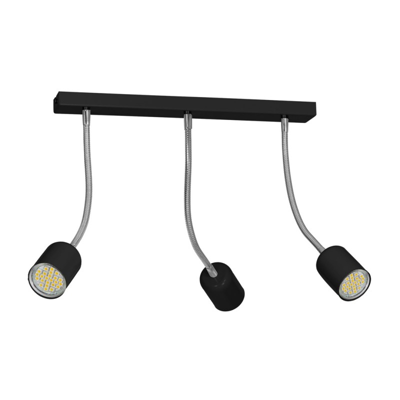 Lampa sufitowa MAXI BLACK 3xGU10 MLP9644