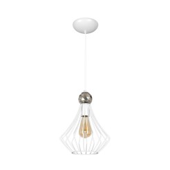 Lampa wisząca JEWEL WHITE 1xE27 MLP4197