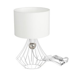 Lampka stołowa JEWEL WHITE 1xE27 MLP4205