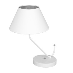 Lampa stołowa VICTORIA WHITE 1xE27 MLP4919