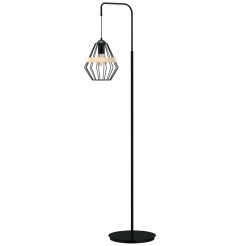 Lampa stojąca CLIFF BLACK 1xE27 MLP5528