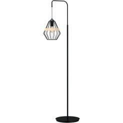 Lampa stojąca CLIFF BLACK 1xE27 MLP5528