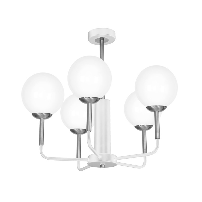 Żyrandol GENEVA WHITE 5xE14 MLP5674