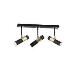 Lampa sufitowa DALLAS GOLD 3xGU10 Listwa MLP6548