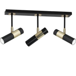 Lampa sufitowa DALLAS GOLD 3xGU10 Listwa MLP6548