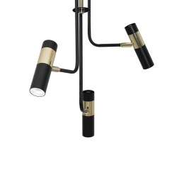 Lampa sufitowa DALLAS GOLD 3xGU10 MLP6549