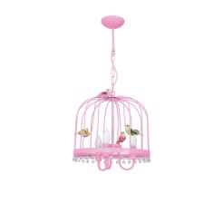 Lampa wisząca CANARIA PINK 3xE14 MLP6504