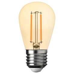 Żarówka Filamentowa LED 1W ST45 E27 2700K Amber EKZF8262