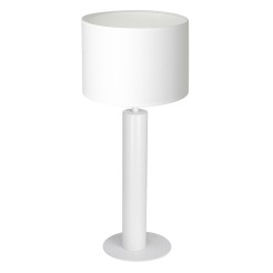 lampka gab. round column, 1xE27 white/white cylinder shade 2936 3661