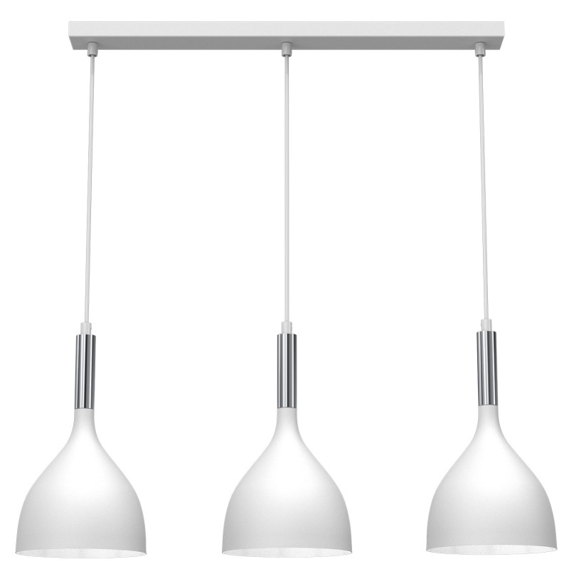 żyrandol line bar  white/chrome 3 3900