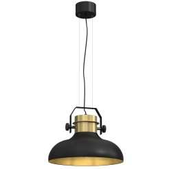 żyrandol  black/brass 1 4133