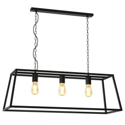 ceiling lamp  trapeze 3 (colour black matt) 6518