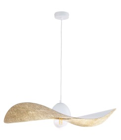 Kapello L biały/złoty ø 76cm lampa wisząca 32338