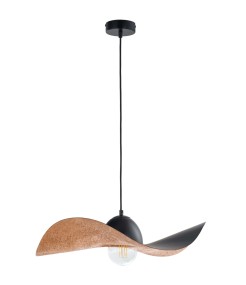 Kapello M czarny/miedź ø 55cm lampa wisząca 32346