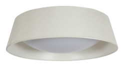 MOLA LAMPA SUFITOWA PLAFON 43 16W LED 6500K Z ABAŻUREM KREMOWY 31-41494