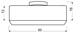 HUNTS LAMPA WISZĄCA 50X50 4X40W E27 SZARY 31-41531