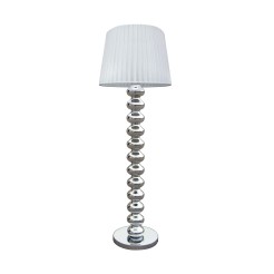 TS-060216F-CHWH DECO LAMPA PODŁOGOWA CHROME