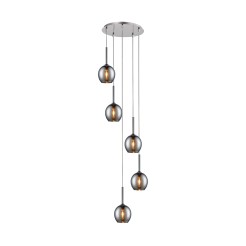 MD1629-5B MONIC LAMPA WISZĄCA CHROME