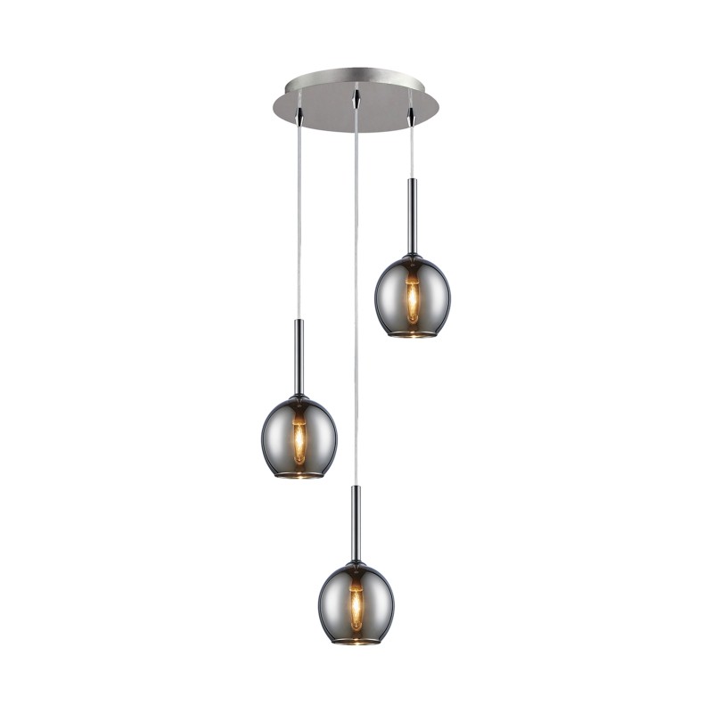 MD1629-3B MONIC LAMPA WISZĄCA CHROME