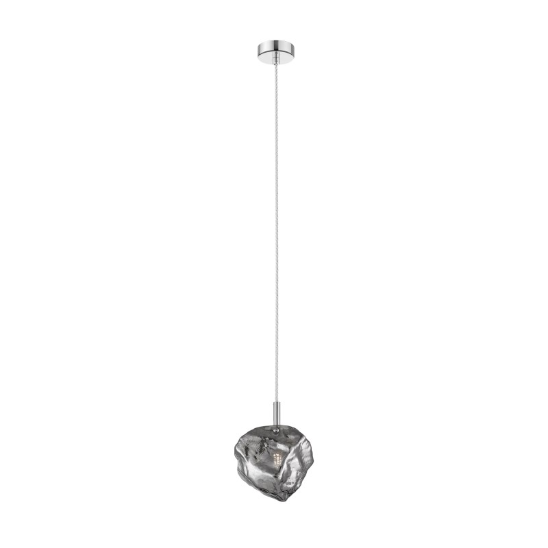 P0488-01F-F4FZ ROCK LAMPA WISZĄCA CHROME