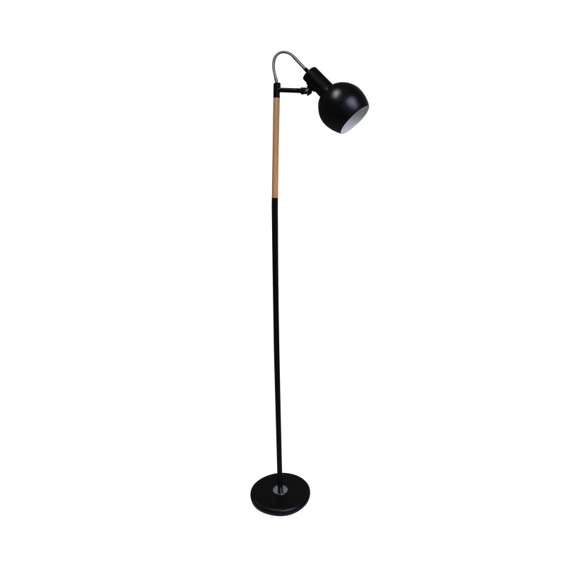 H1927F LAMPA PODŁOGOWA CZARNA/BLACK