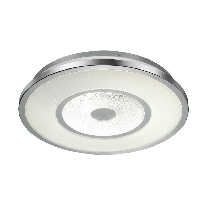 DY163-D510 HARM LAMPA SUFITOWA BIAŁA-CHROM/WHITE-CHROME