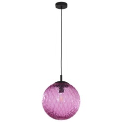 CADIX RÓŻOWY LAMPA WISZĄCA 1 PŁ 300 6348