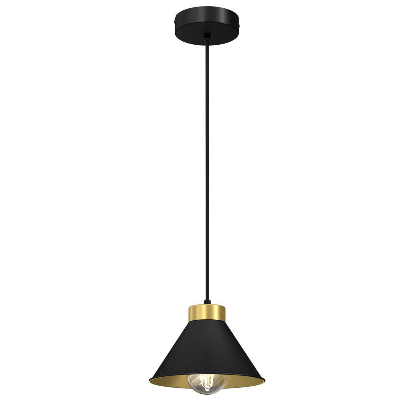 żyrandol  black/gold 1 0627