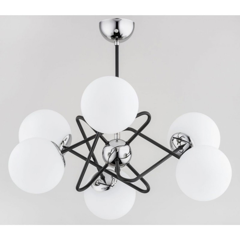 Alfa VIRGINIA chrom-white 63102 lampa sufitowa 6x40W/E14