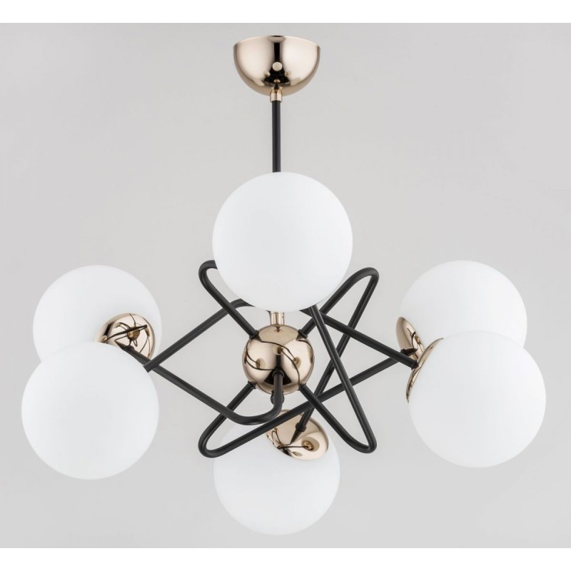 Alfa VIRGINIA gold-white 63104 lampa sufitowa 6x40W/E14