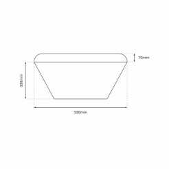 Plafon NEMO GOLD 17W LED EK7792