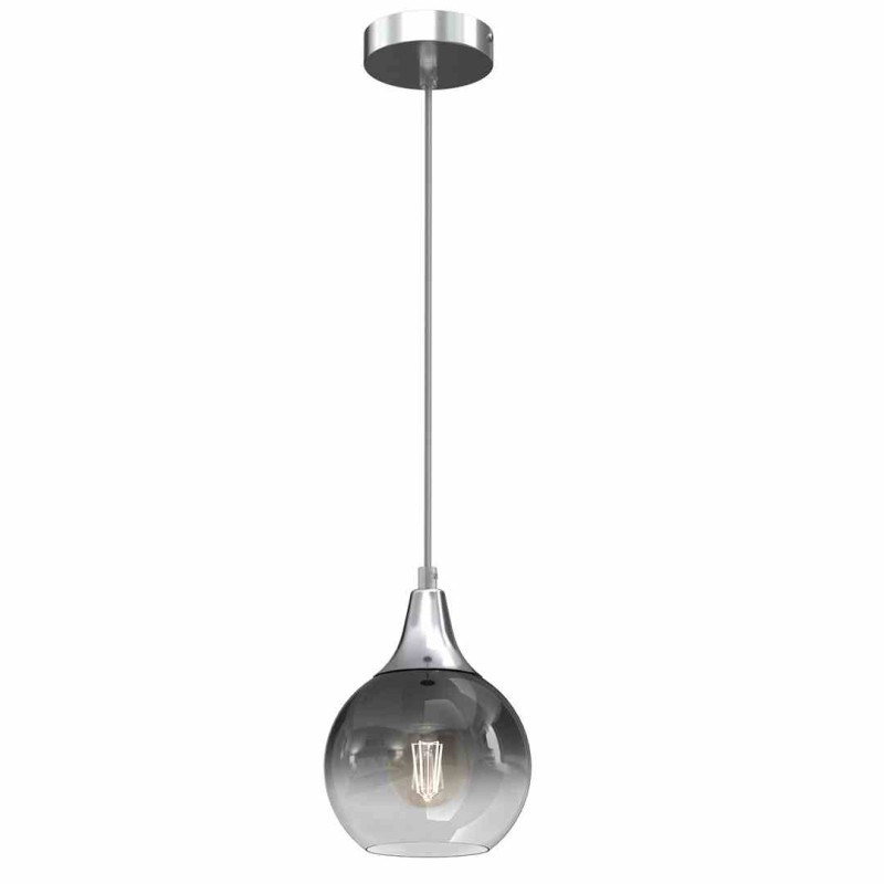 Lampa wisząca MONTE SILVER fi 150 1xE27 MLP8321