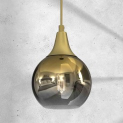 Lampa wisząca MONTE GOLD fi 150 1xE27 MLP8401