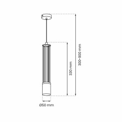 Lampa wisząca ESTILO 1xGU10 MLP8409