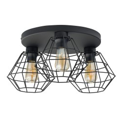 DIAMOND NEW BLACK LAMPA SUFITOWA 3 PL  6205