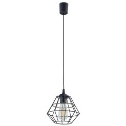 DIAMOND NEW BLACK LAMPA WISZĄCA 1 PŁ M 6207