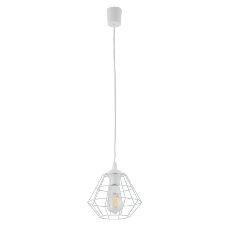 DIAMOND NEW WHITE LAMPA WISZĄCA 1  M 6211