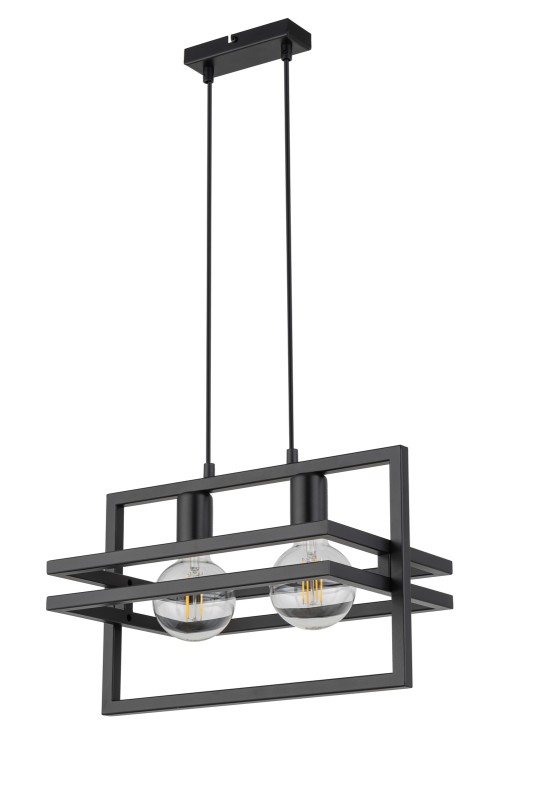 MERCI 2 lampa wisząca czarny 32391