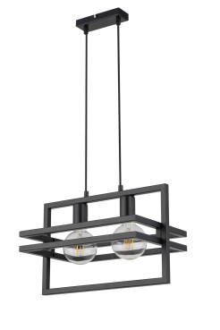 MERCI 2 lampa wisząca czarny 32391