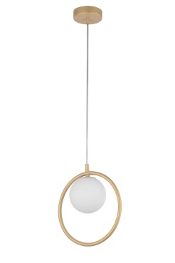 AQUA 1 lampa wisząca złoty 33409