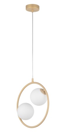 AQUA 2 lampa wisząca złoty 33412