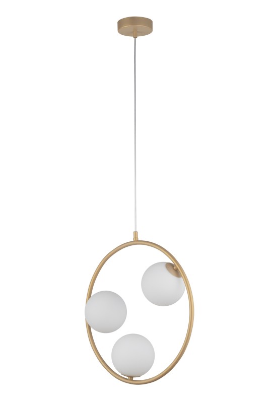 AQUA 3 lampa wisząca złoty 33415