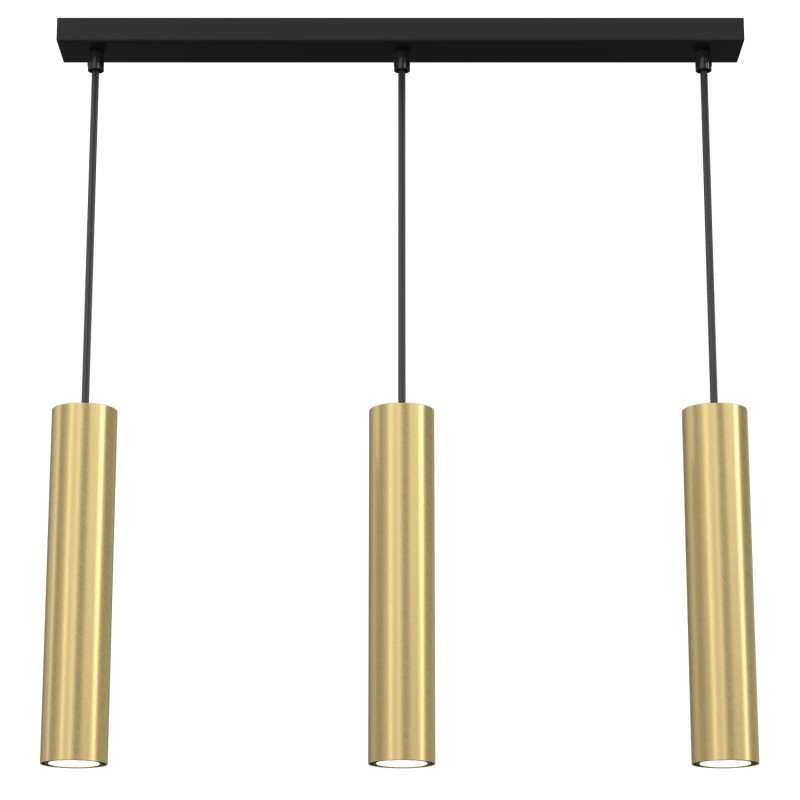 żyrandol line bar 600  brushed brass 3 0115