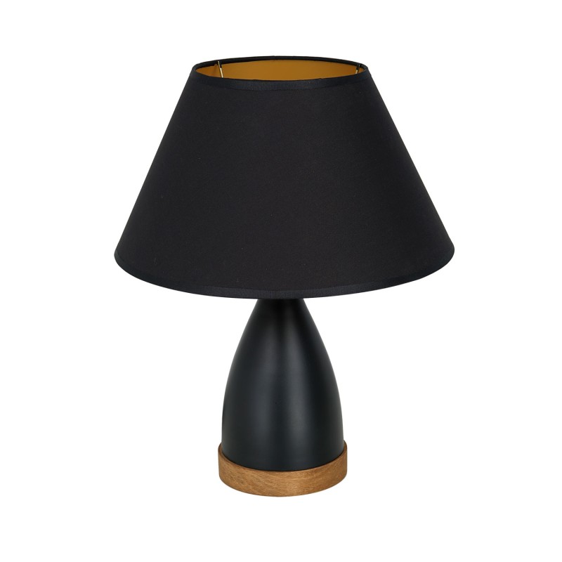 lampka gab. Table Lamps black/wood (blsck/gold shade 3725